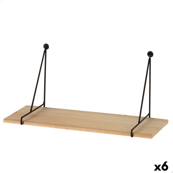Полки Max Home Железо Деревянный MDF 40 X 20 X 14,5 CM (6 штук)