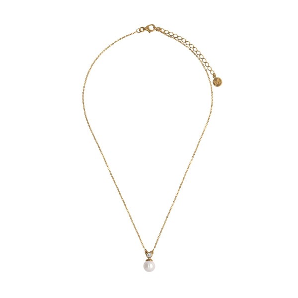 Ladies' Necklace Majorica 15304.01.1.N37.000.1 Golden