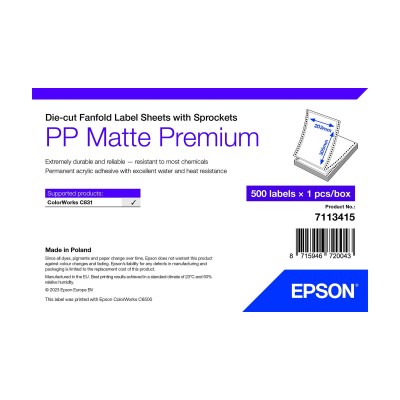 Printer Paper Epson 7113415...