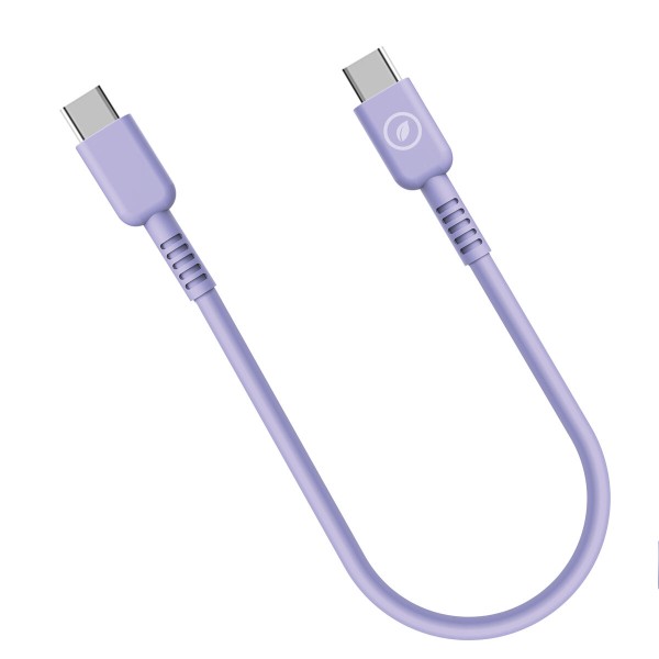 USB-C - USB-C kaapeli Muvit for Change Lavanda 0,2 m
