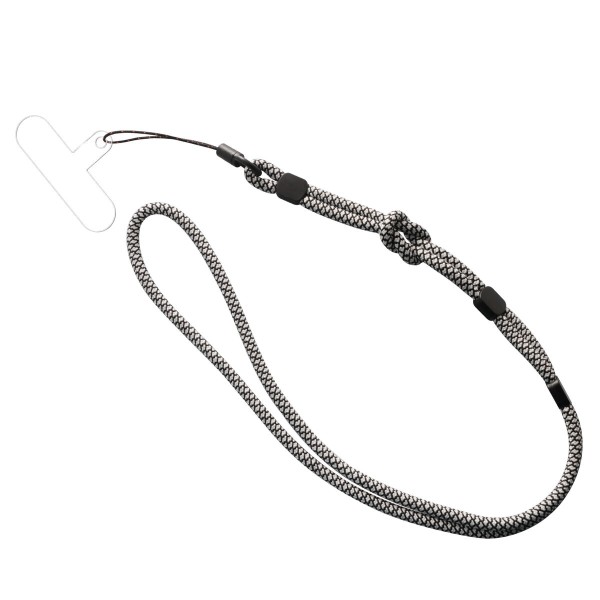Mobile Phone Lanyard Muvit for Change Black White