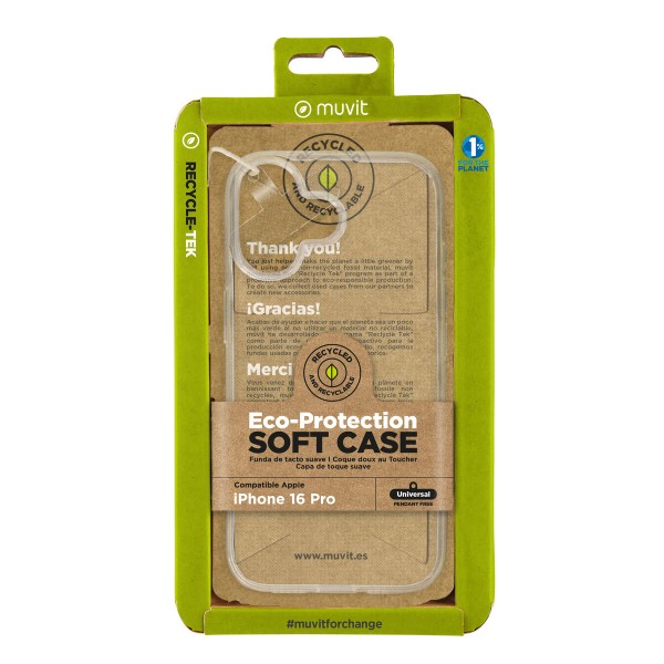 Mobile cover Muvit for Change iPhone 16