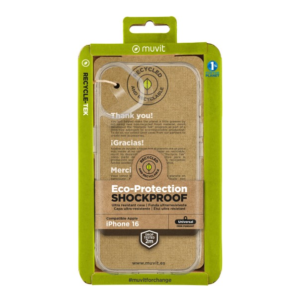 Mobile cover Muvit for Change iPhone 16