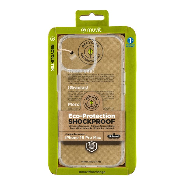 Mobile cover Muvit for Change iPhone 16 Pro Max