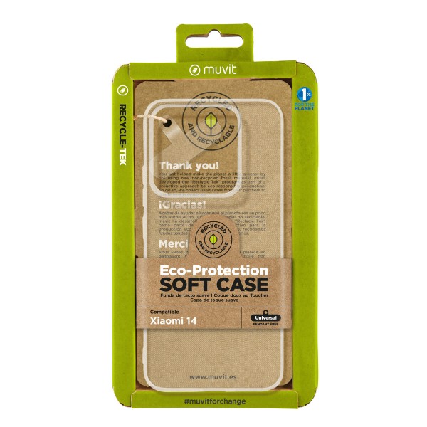 Mobile cover Muvit for Change Xiaomi 14