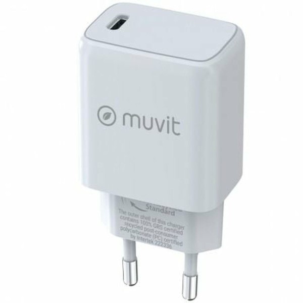 Сетевое зарядное устройство Muvit MCACC0014 Белый 30 W