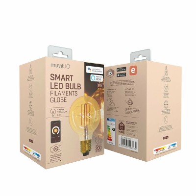 Smart Light bulb Muvit iO 5...