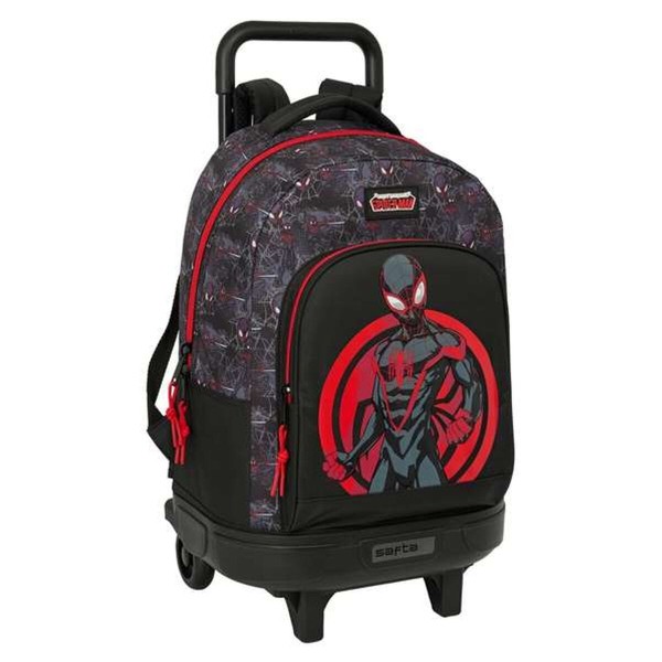 Skolas soma Spider-Man Melns 33 x 45 x 22 cm