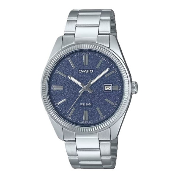 Vīriešu Pulkstenis Casio DATE - BLUE, MATTE DIAL (Ø 38,5 mm)
