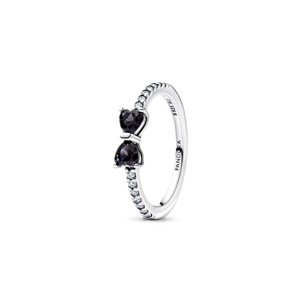 Ladies' Ring Pandora 193510C03-56 Silver Black