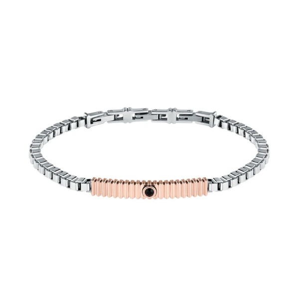 Men's Bracelet Morellato SABH32 Stainless steel Steel Silver
