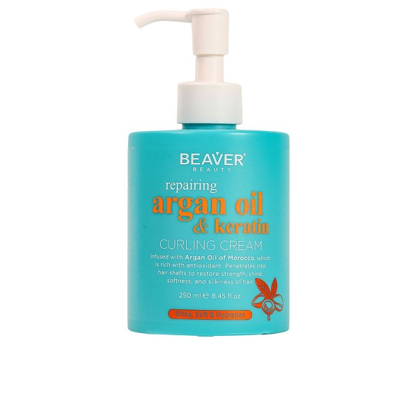 Lokas Veidojošs Krēms Beaver ARGAN OIL & KERATIN 250 ml