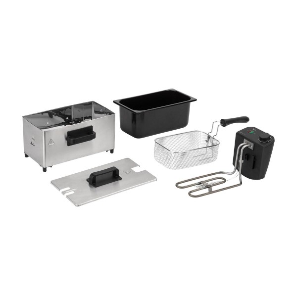 Deep-fat Fryer JATA JEFR1678 Grey 2000 W