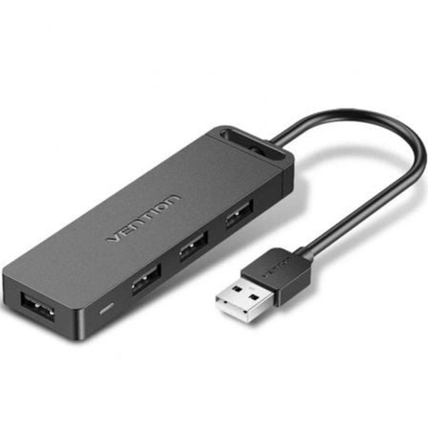 USB-jaotur Vention CHMHB Must