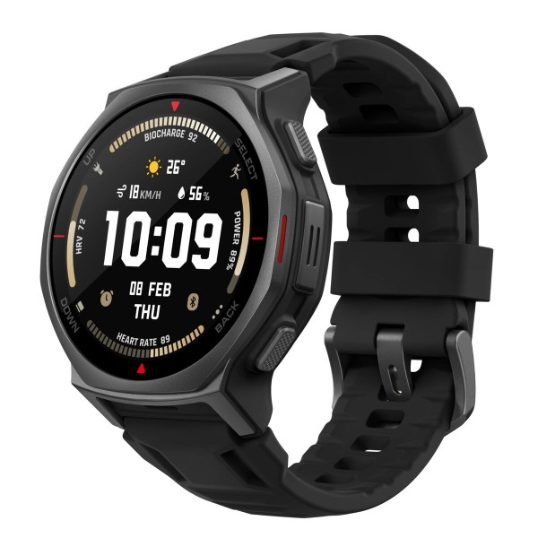 Išmanusis laikrodis Amazfit T-REX 3PRO 44MM Juoda Ø 44 mm
