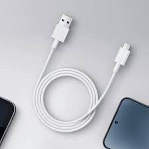 USB A - USB-C kaapeli Xiaomi Valkoinen 1 m