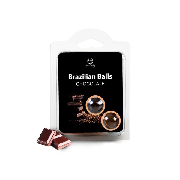 Lubrica Secret Play Šokoladas 4 ml 2 Dalys