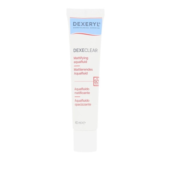 Mitrinošs matēts šķidrums Dexeryl DEXECLEAR Spf 50 Spf 50+ 40 ml