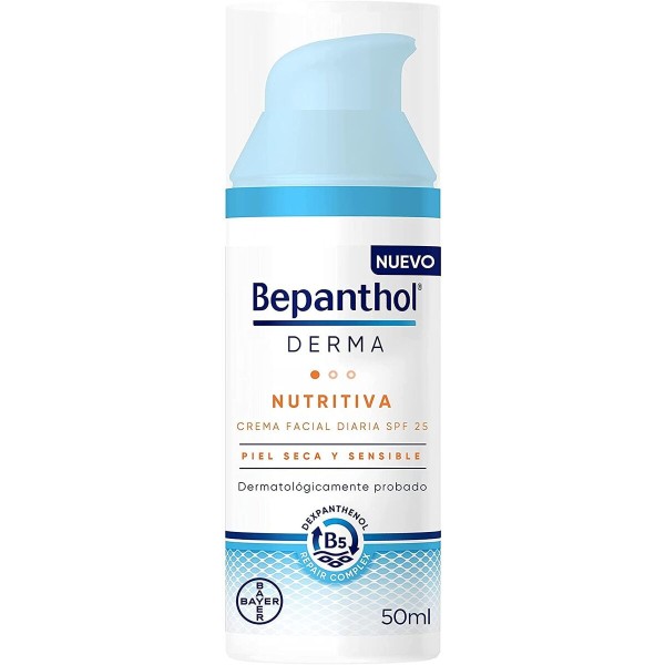 Ravitseva kasvovoide Bepanthol DERMA Spf 25 50 ml