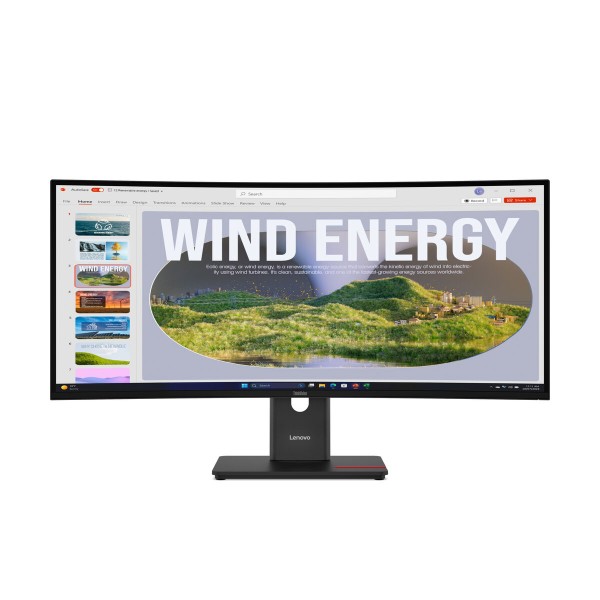 Näyttö Lenovo 64AEGAT1EU 34" Wide Quad HD