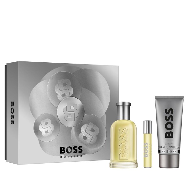 Meeste parfüümi komplekt Hugo Boss BOSS BOTTLED 3 Tükid, osad