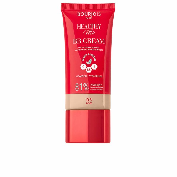 Hydrating Cream with Colour Bourjois HEALTHY MIX Nº 03 Beige 30 ml