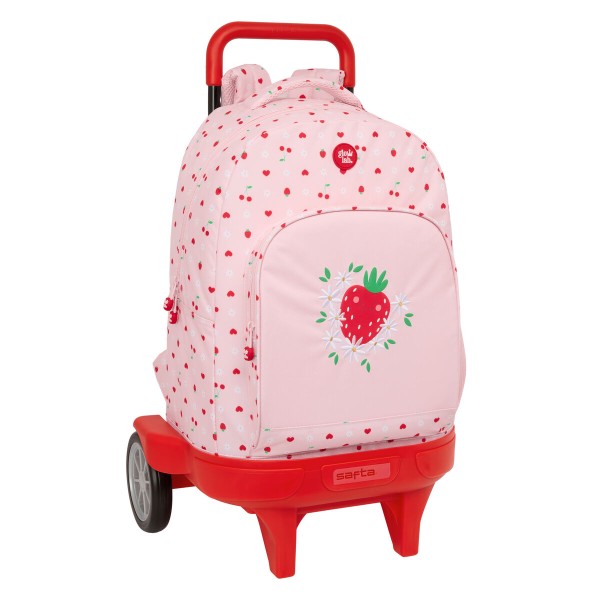 Ratastega koolikott Glow Lab Frutitas 33 x 45 x 22 cm