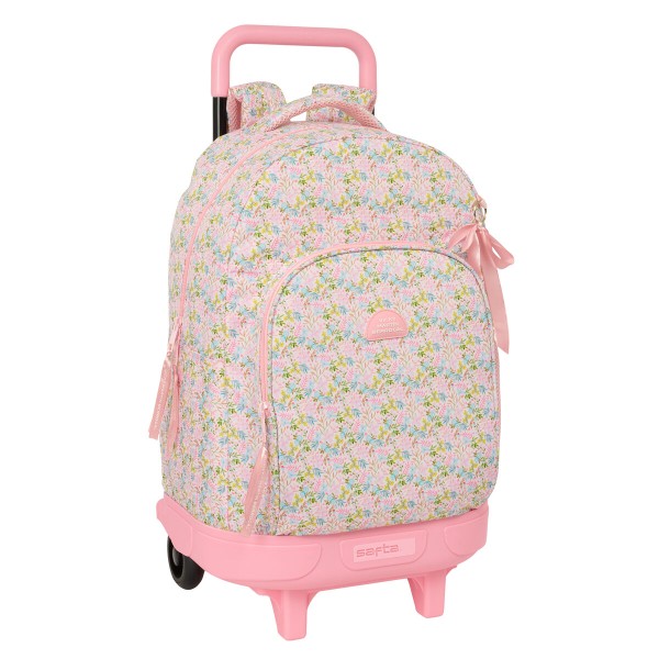 School Rucksack with Wheels Vicky Martín Berrocal Multicolour 33 x 45 x 22 cm
