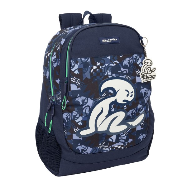 School Bag El Niño Navy Navy Blue 32 x 44 x 16 cm