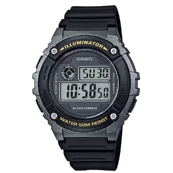 Vīriešu Pulkstenis Casio ILLUMINATOR BLACK (Ø 43,5 mm)