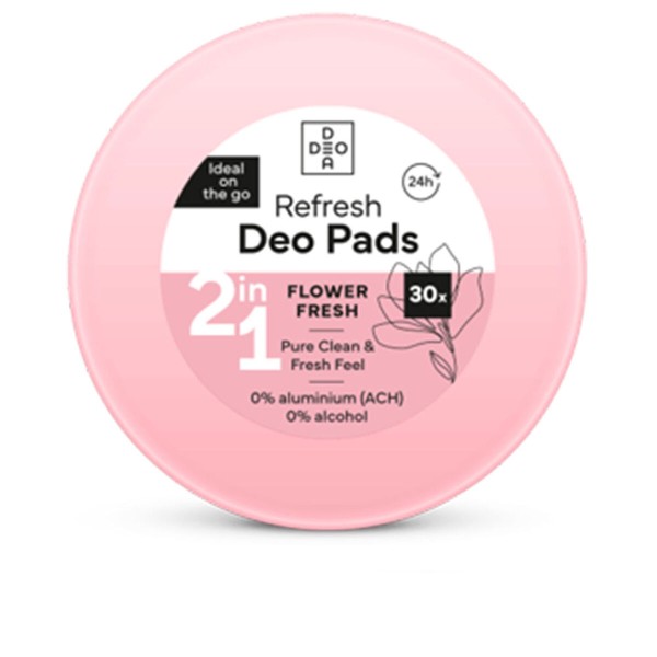 Deodorant Deodea DEO PADS Flower Fresh (30 Units)