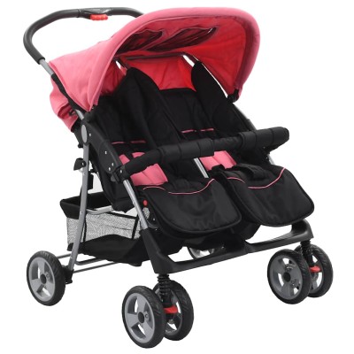 Trolley, pink and black
