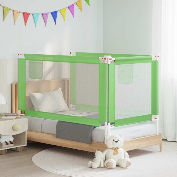 Child's bed, green, 150x25cm, fabric