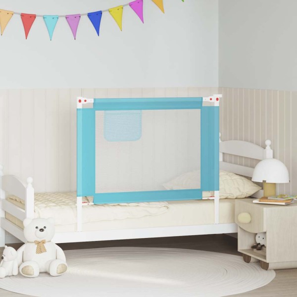Child's bed, blue, 100x25cm, fabric