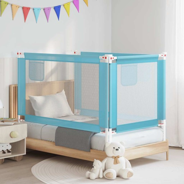 Child's bed, blue, 140x25cm, fabric