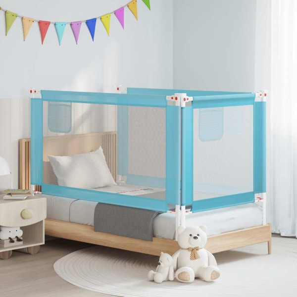 Child's bed, blue, 150x25cm, fabric