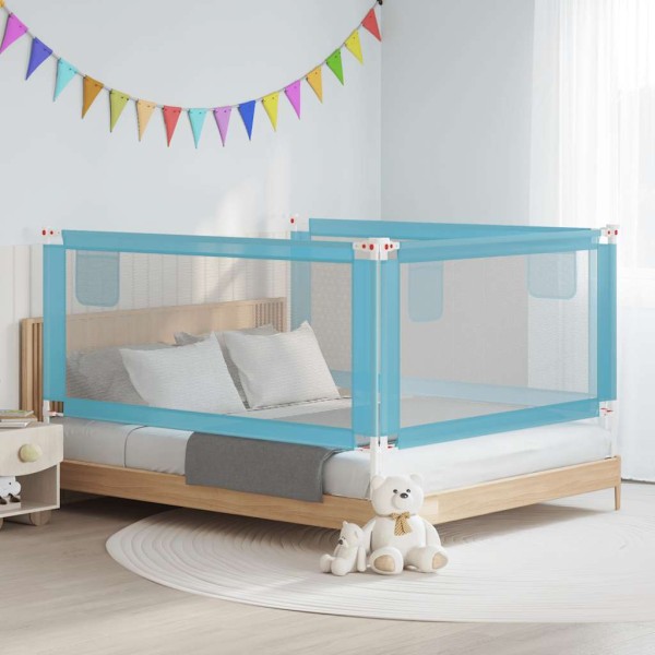 Child's bed, blue, 180x25cm, fabric
