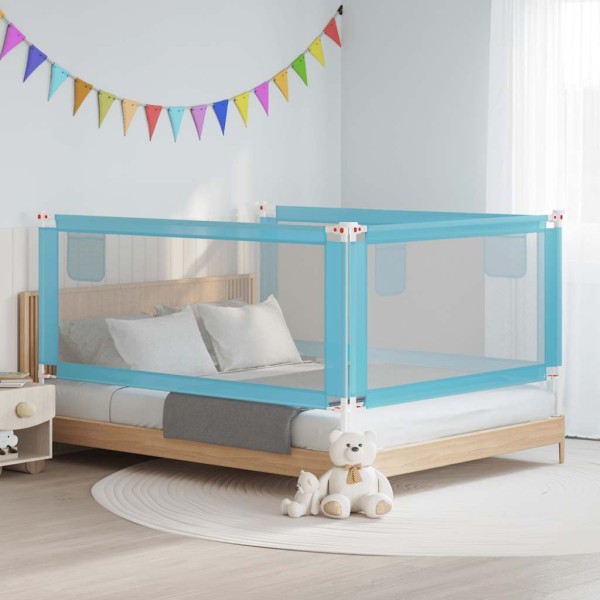 Child's bed, blue, 190x25cm, fabric
