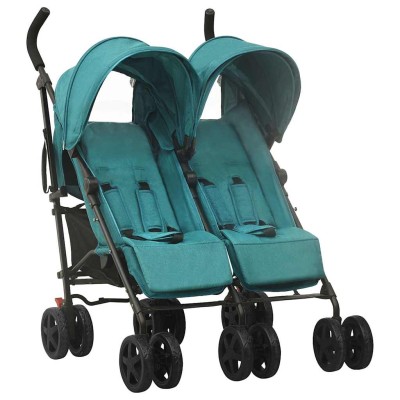 Twin bogie, green, steel