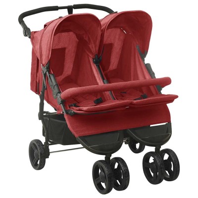Twin Trolley, red, steel