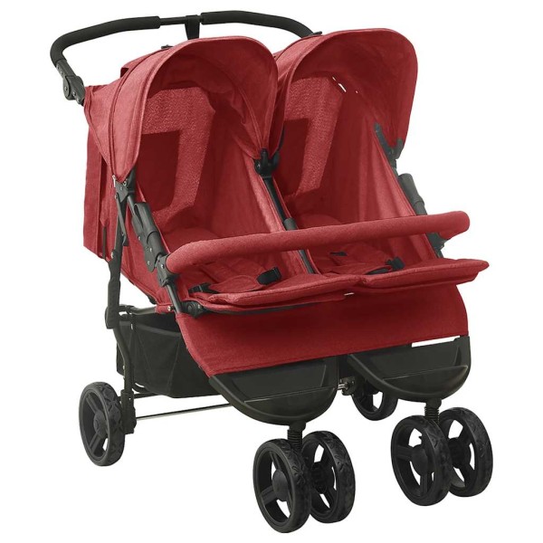 Twin Trolley, red, steel