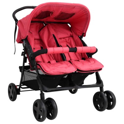 Twin Trolley, red, steel