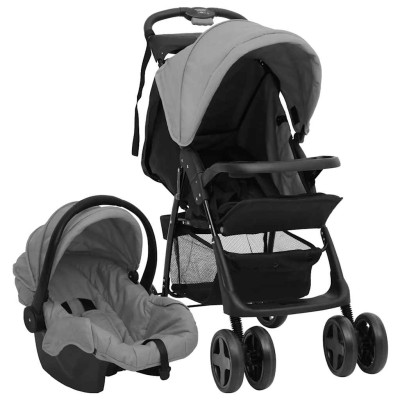 Baby cart 3-1, light grey /...