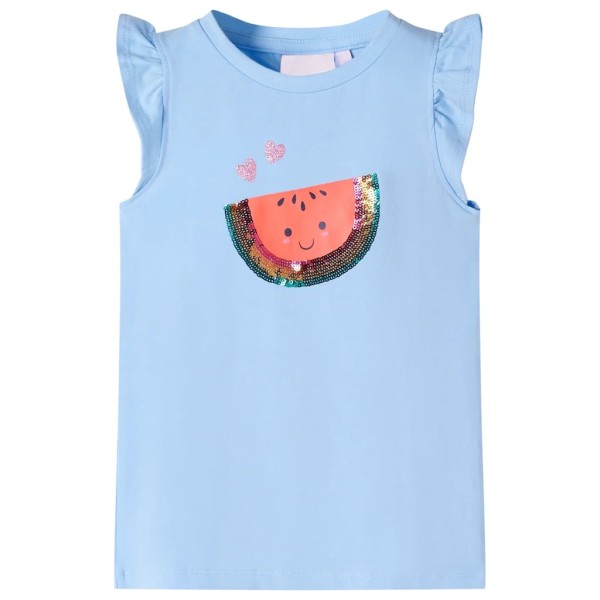 Children's T-shirts with handbags, light blue