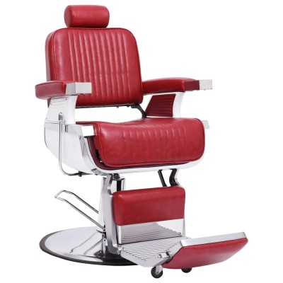 Hairdressing chair, red,...