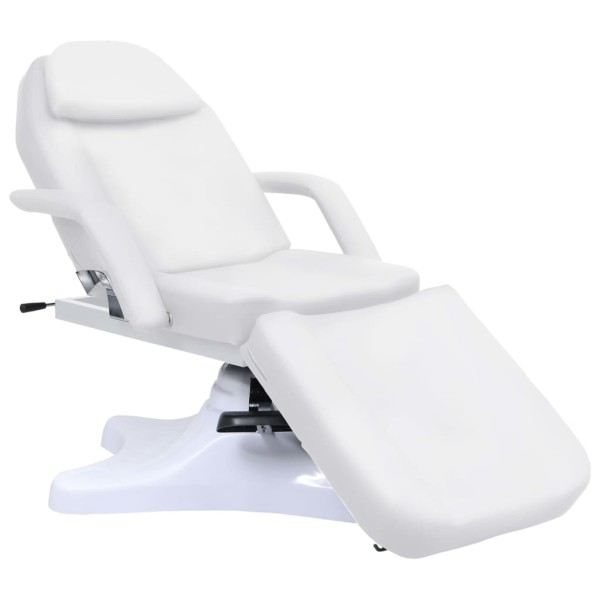 Massage Table, white, 180x62x (86,5- 118) cm