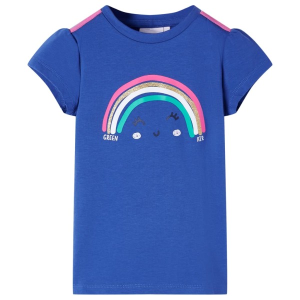 Children's T-shirt, Cobalt blue, 116 size