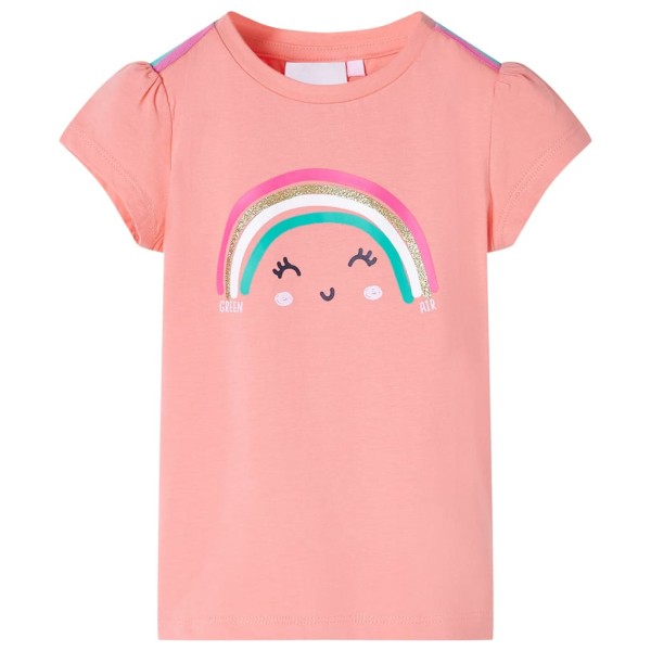 Children's T-shirts, light corals, 104 size