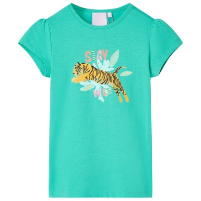 Children T-shirt, mint...