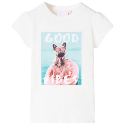 Children T-shirts, ecru...